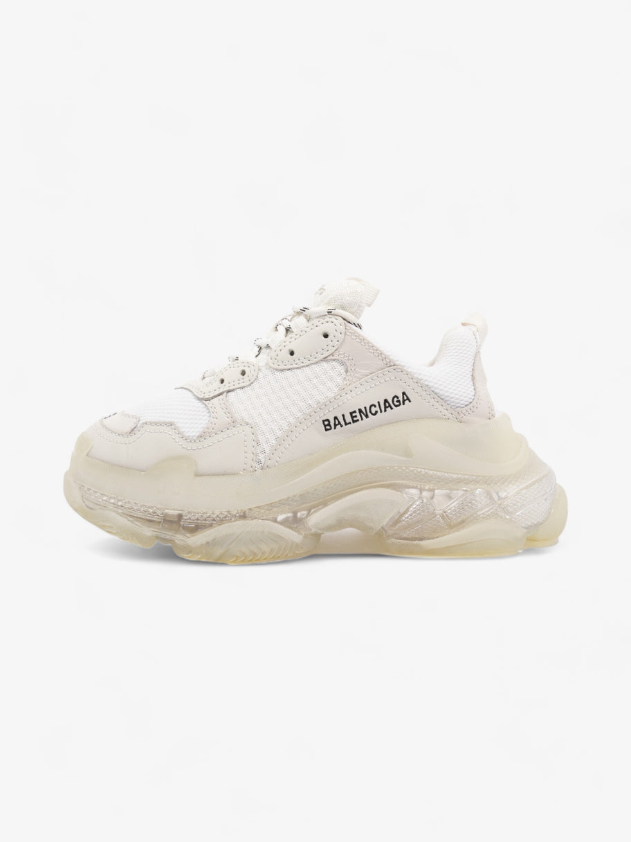 Balenciaga Triple S Clear Sole White Mesh EU 36 UK 3 Image 5