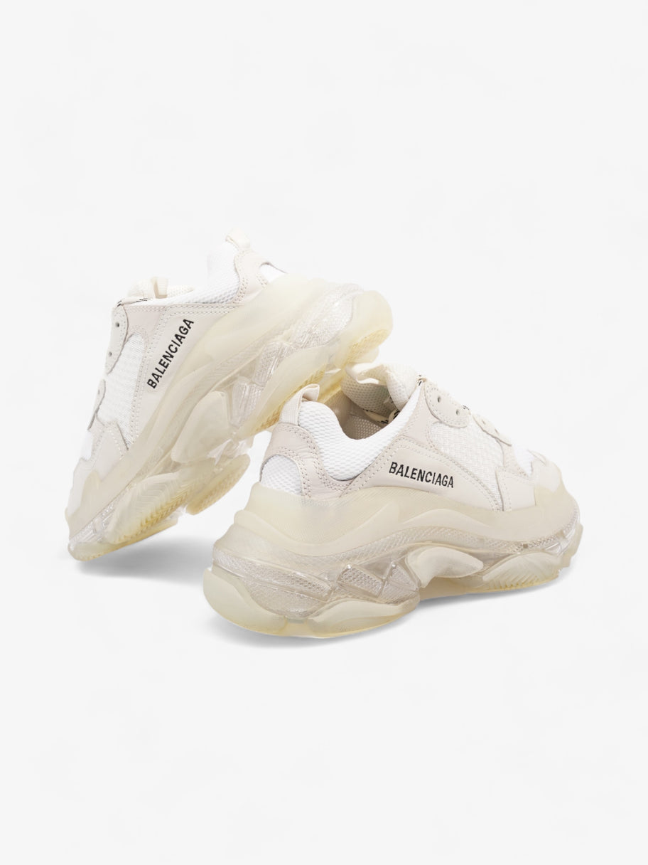 Balenciaga Triple S Clear Sole White Mesh EU 36 UK 3 Image 8