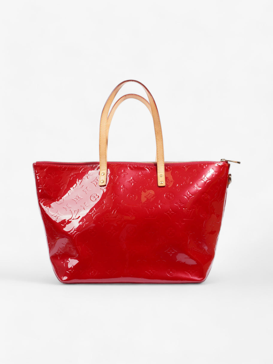 Louis Vuitton Bellevue GM Red Patent Leather Image 4