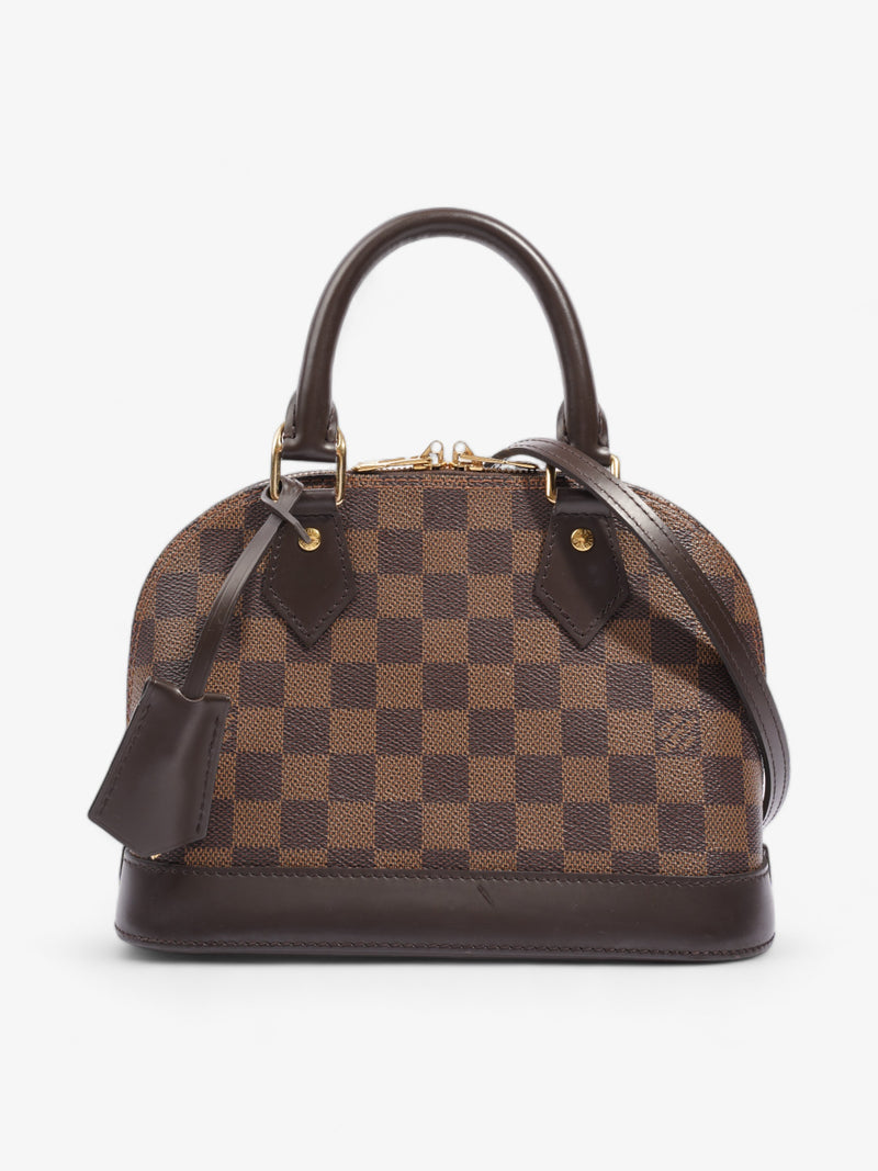  Louis Vuitton Alma Damier Ebene Coated Canvas BB