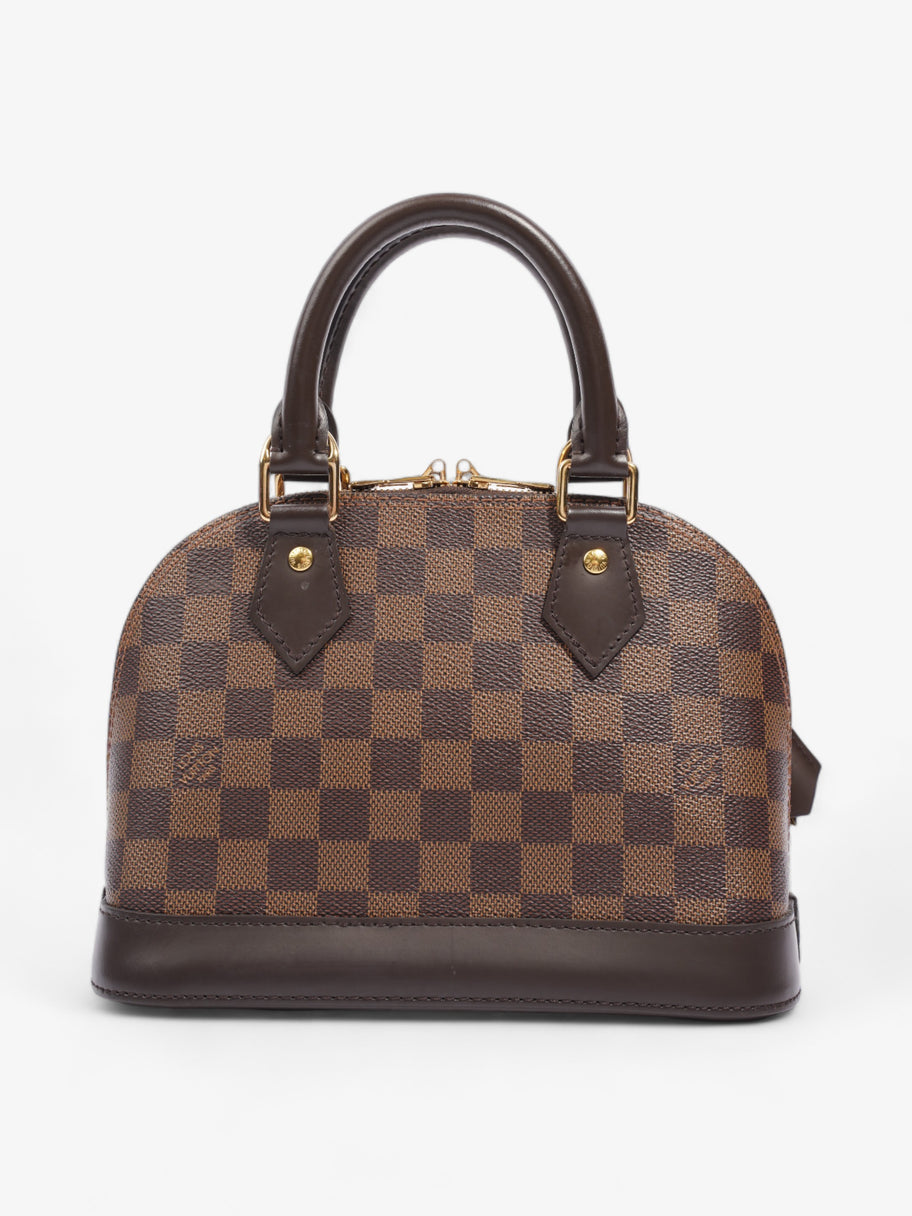 Louis Vuitton Alma Damier Ebene Coated Canvas BB Image 4