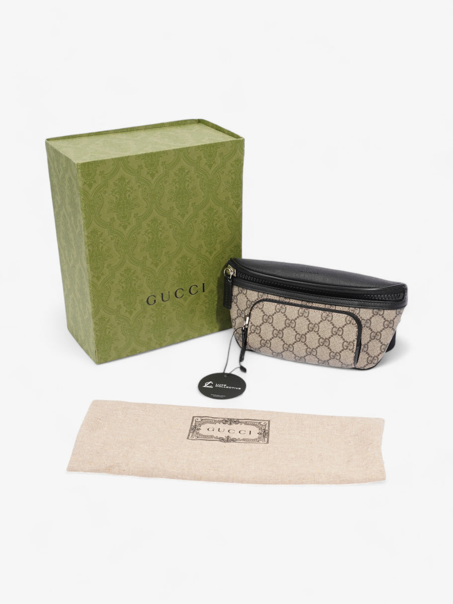 Gucci Eden Belt Bag GG Supreme / Black Canvas Image 9