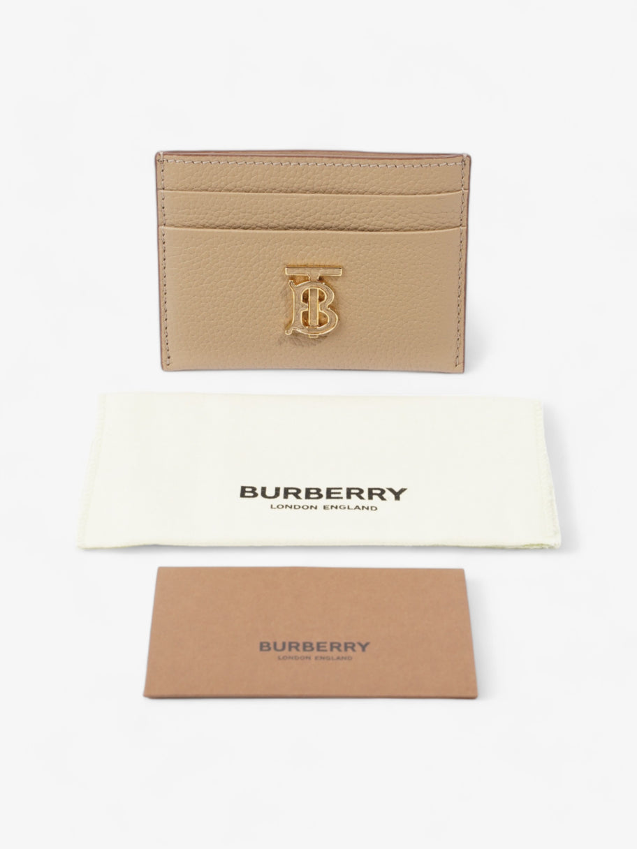 Burberry GTB Card Case Oat Beige Leather Image 7