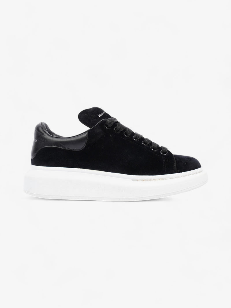  Alexander McQueen Oversized Sneaker Black Velvet EU 37 UK 4