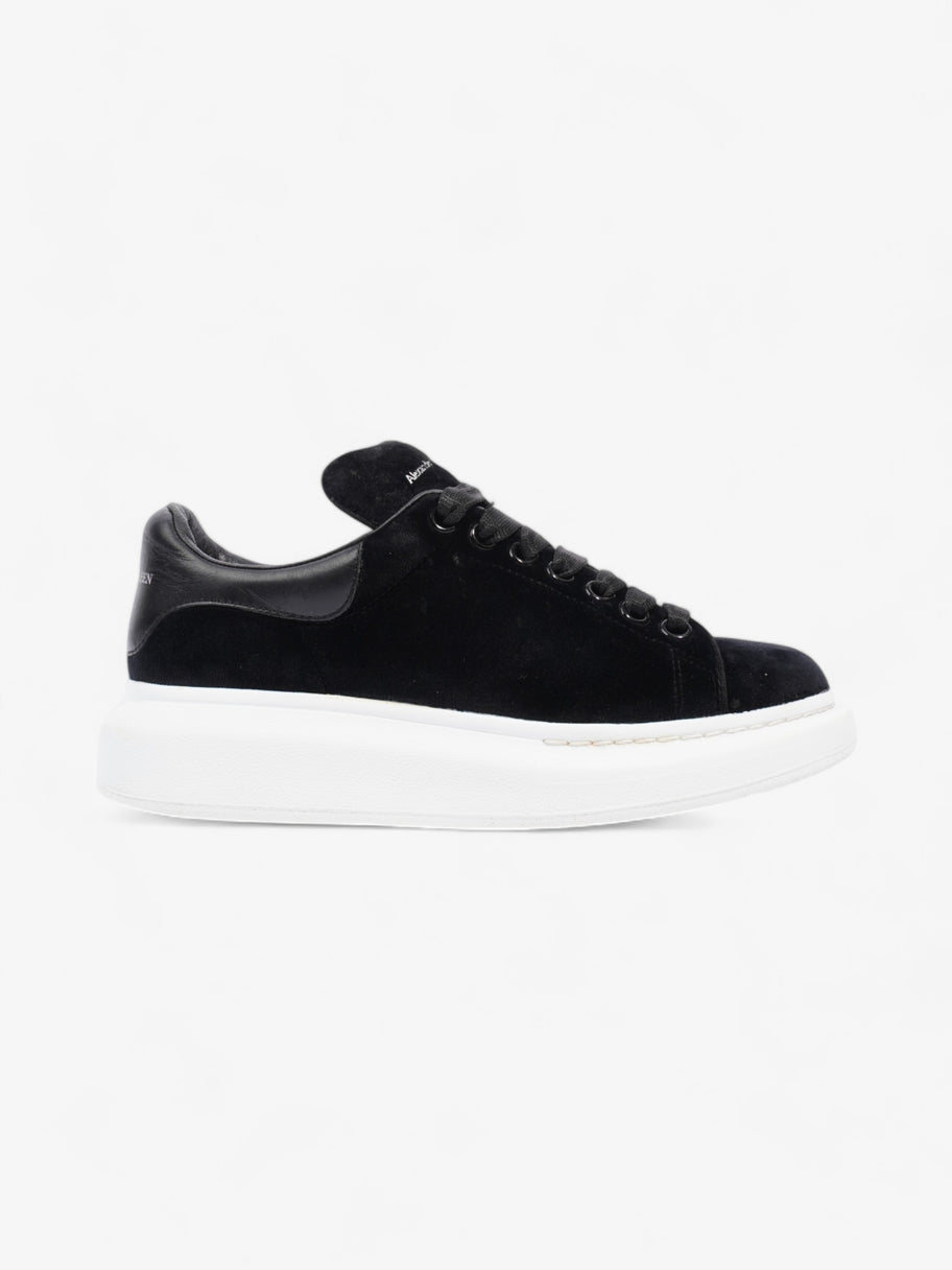 Alexander McQueen Oversized Sneaker Black Velvet EU 37 UK 4 Image 1