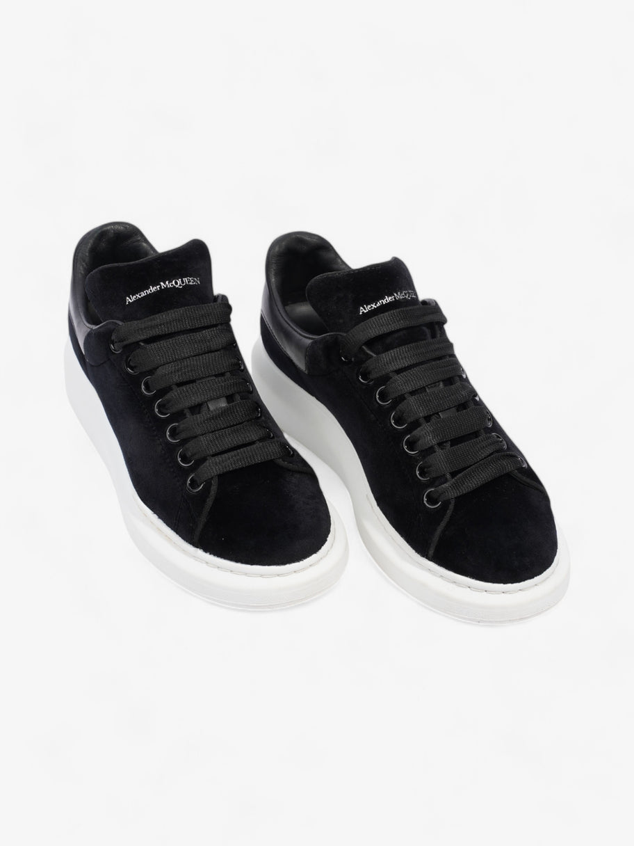 Alexander McQueen Oversized Sneaker Black Velvet EU 37 UK 4 Image 8