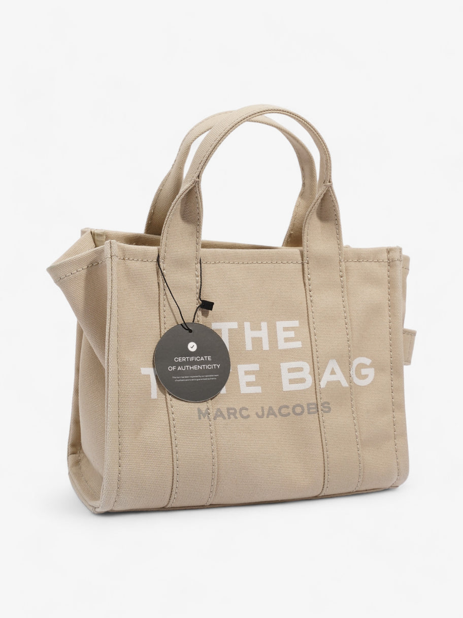 Marc Jacobs The Tote Bag Beige Canvas Mini Image 8