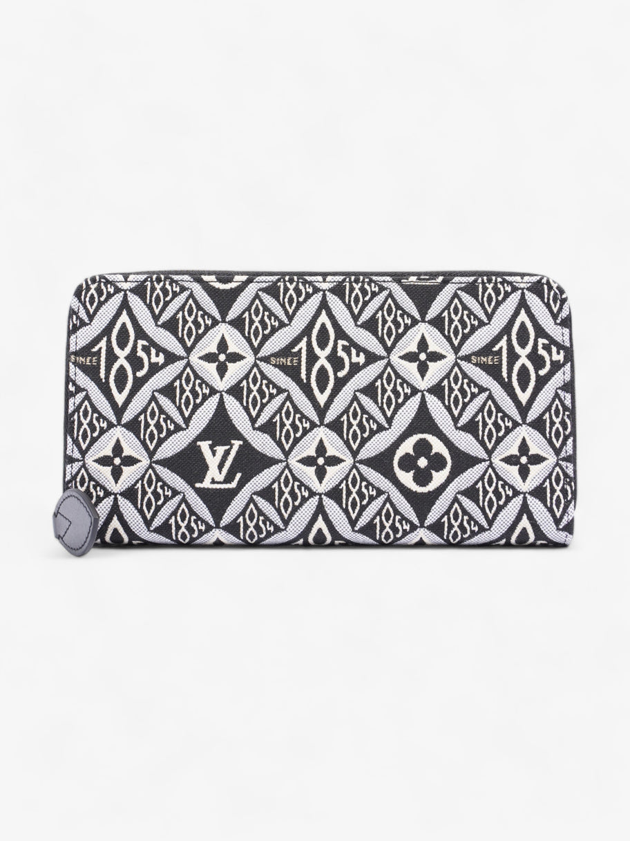 Louis Vuitton Since 1854 Zippy Wallet Black And White Jacquard Monogram Canvas Image 1