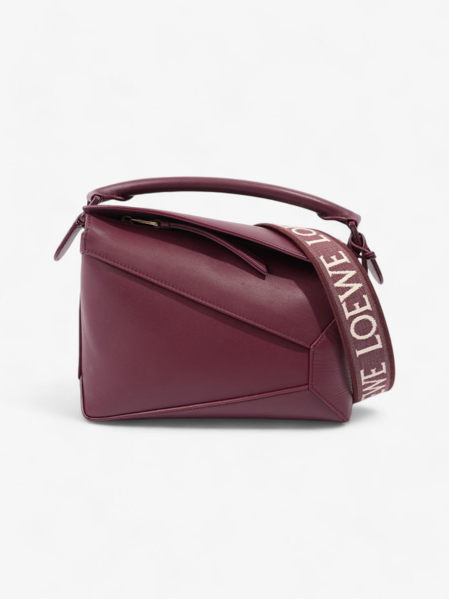 Loewe Puzzle Edge Burgundy Leather Image 1