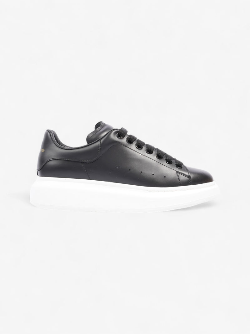  Alexander McQueen Oversized Sneakers Black Leather EU 40 UK 7