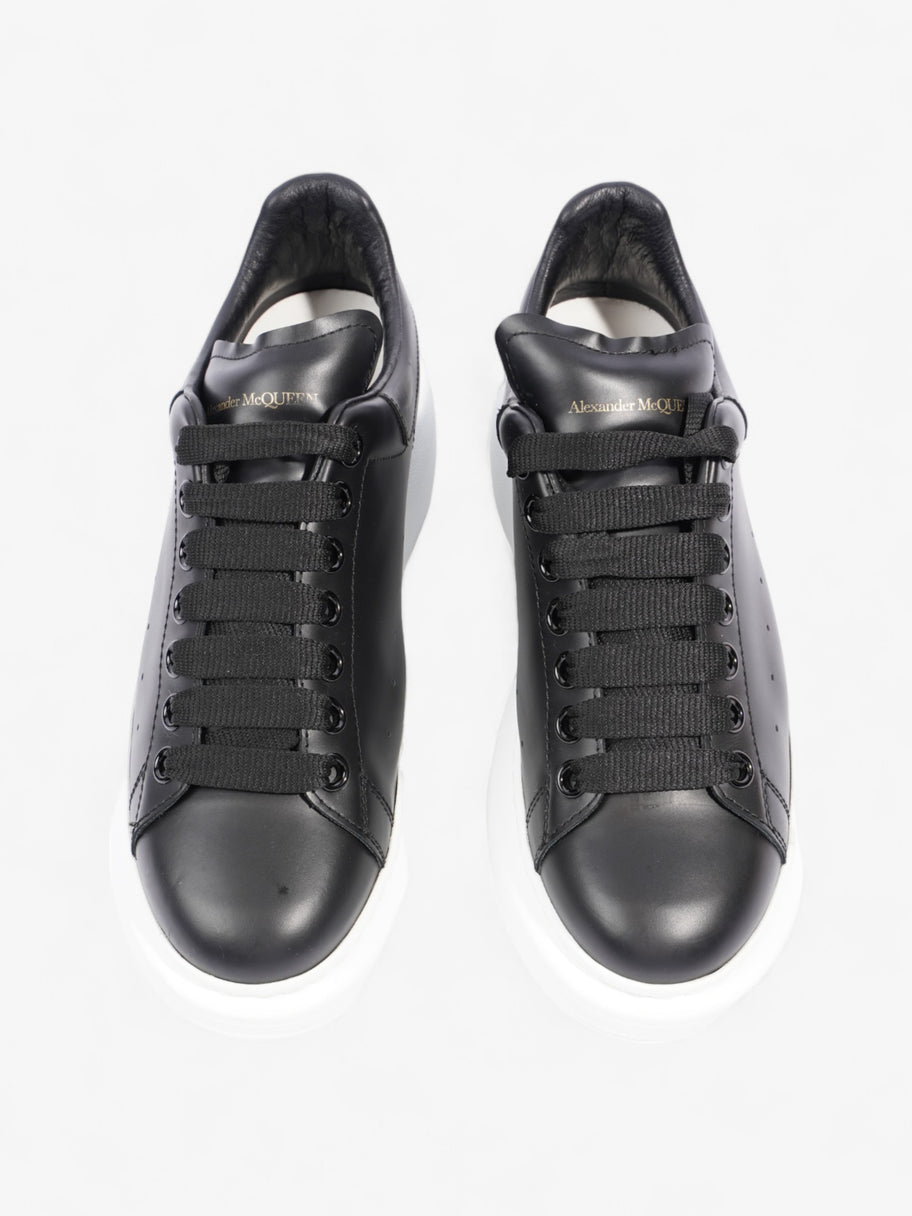 Alexander McQueen Oversized Sneakers Black Leather EU 40 UK 7 Image 8