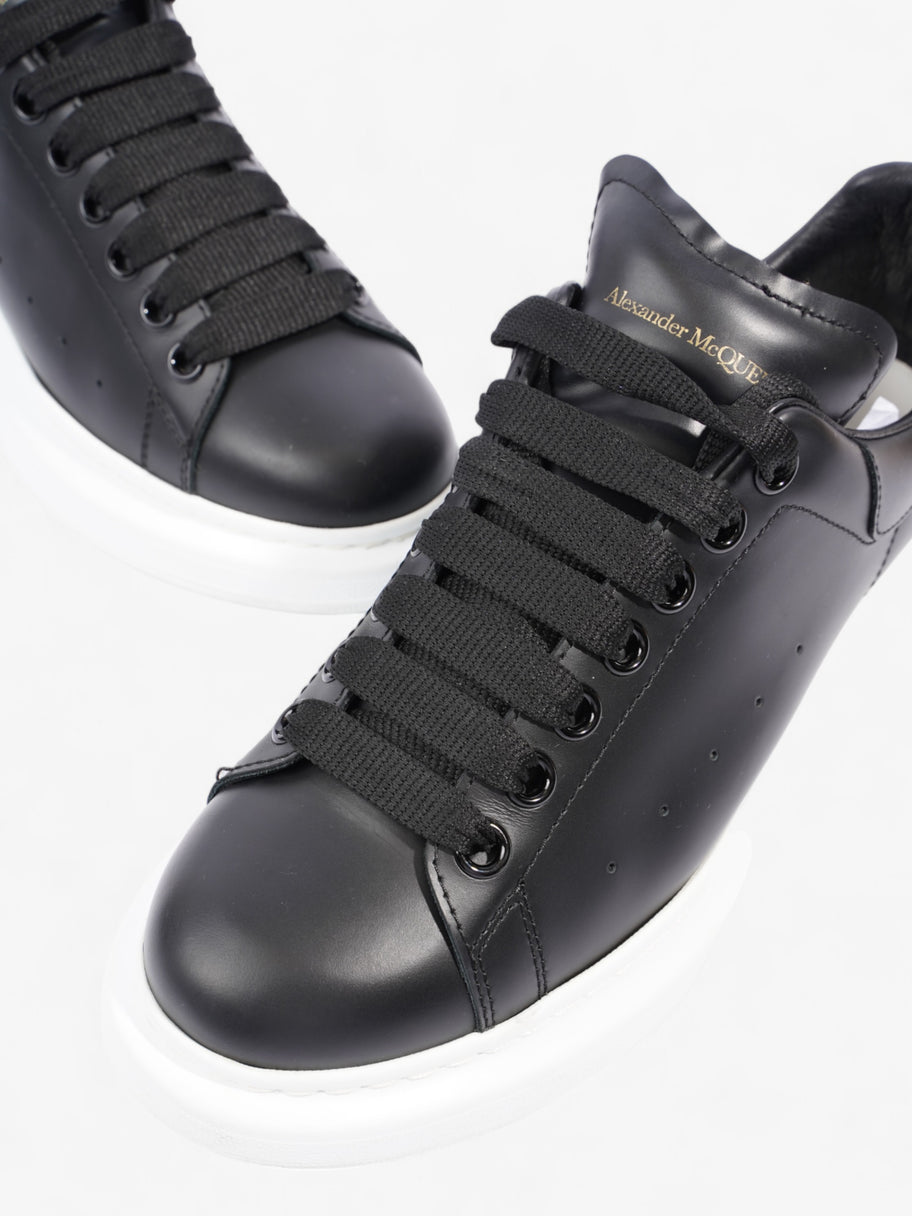 Alexander McQueen Oversized Sneakers Black Leather EU 40 UK 7 Image 9