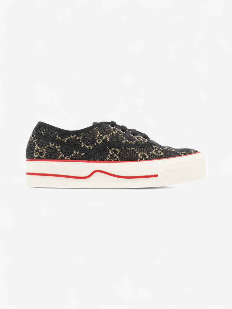 Gucci Tennis 1977 Black / Beige  / Red Canvas EU 37.5 UK 4.5 Image 1