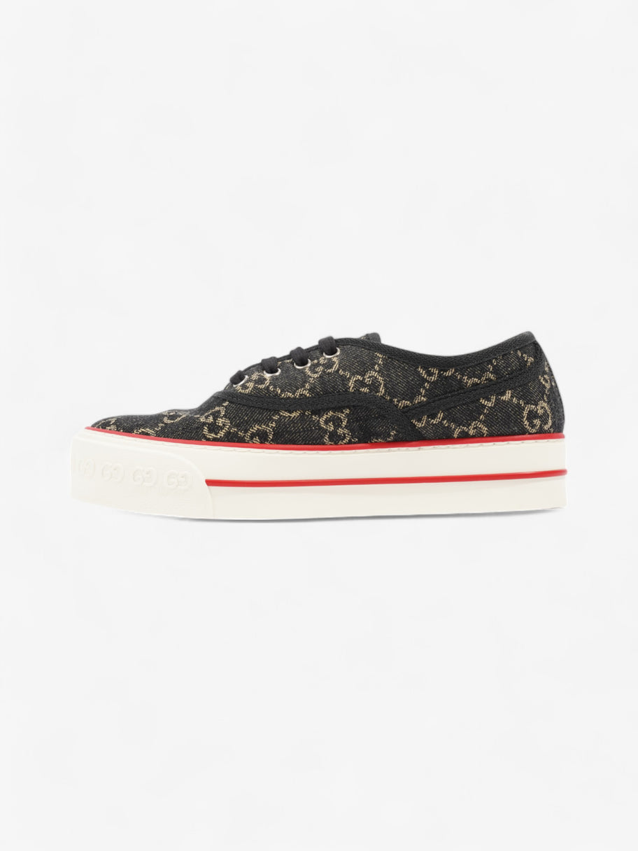 Gucci Tennis 1977 Black / Beige  / Red Canvas EU 37.5 UK 4.5 Image 3