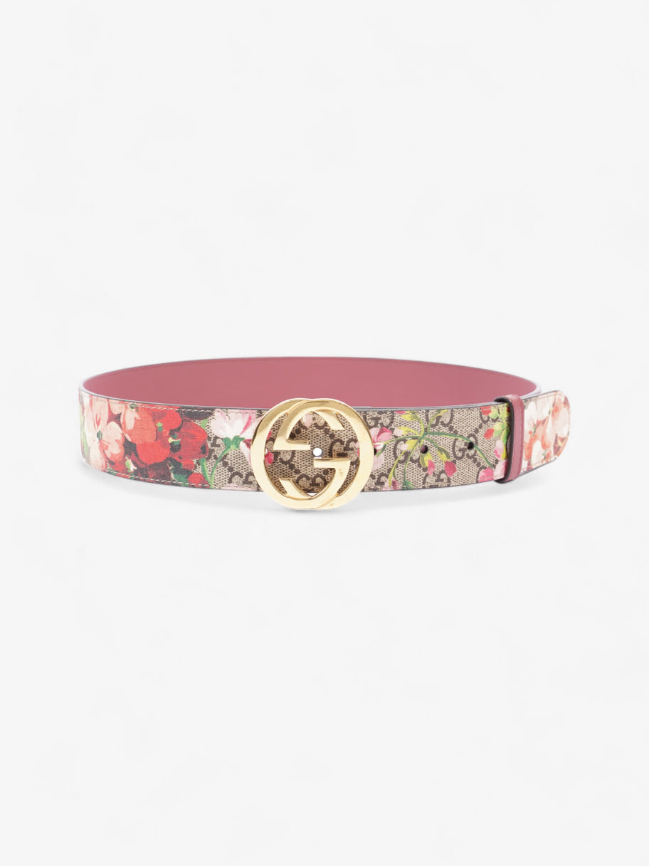 Gucci Blooms Belt GG Supreme / Bloom Canvas 80cm / 32