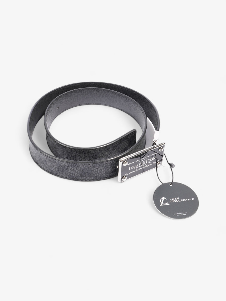 Inventeur Reversible Belt Damier Graphite Leather 95cm / 38