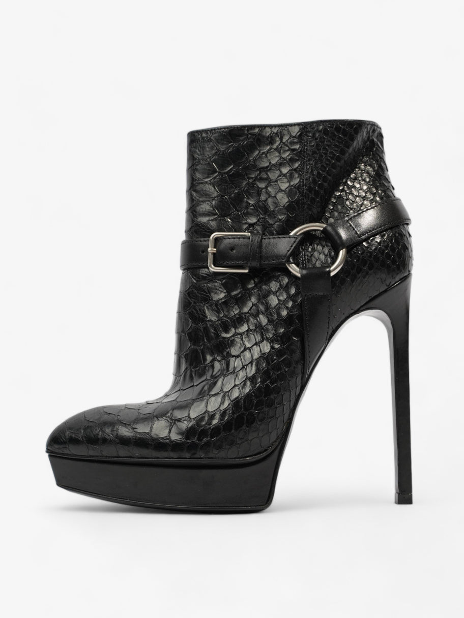 Ankle Boots 120 Black Python EU 36 UK 3 Image 5