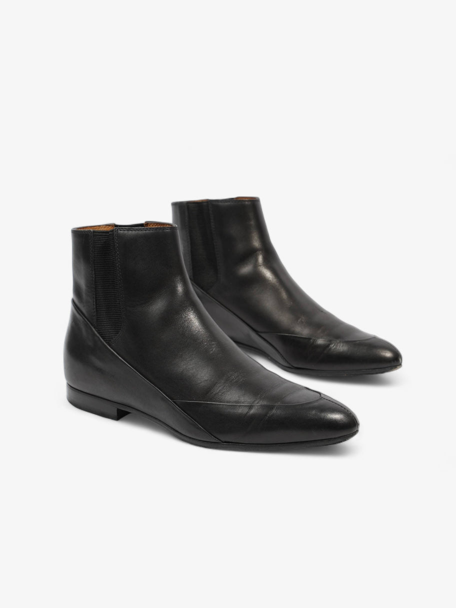 Balenciaga Ankle Boot Black Leather EU 36.5 UK 3.5 Image 2