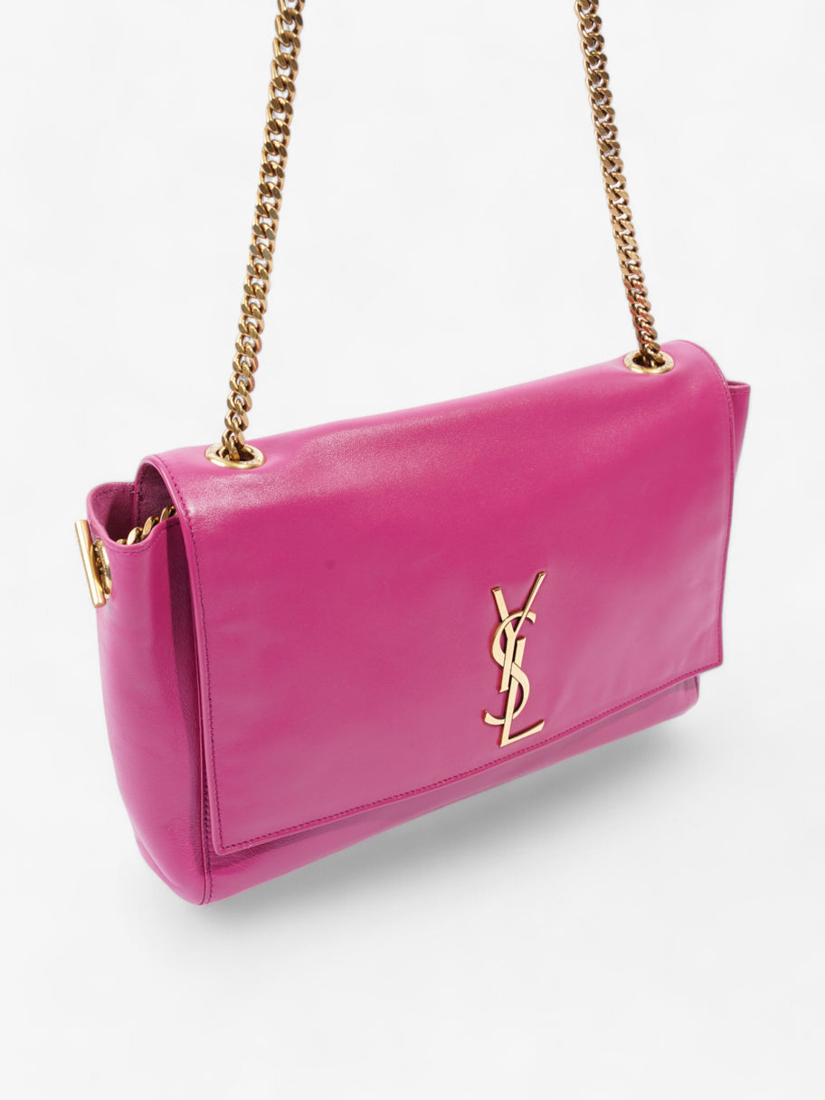 Saint Laurent Kate Reversible Hot Pink Leather Image 7