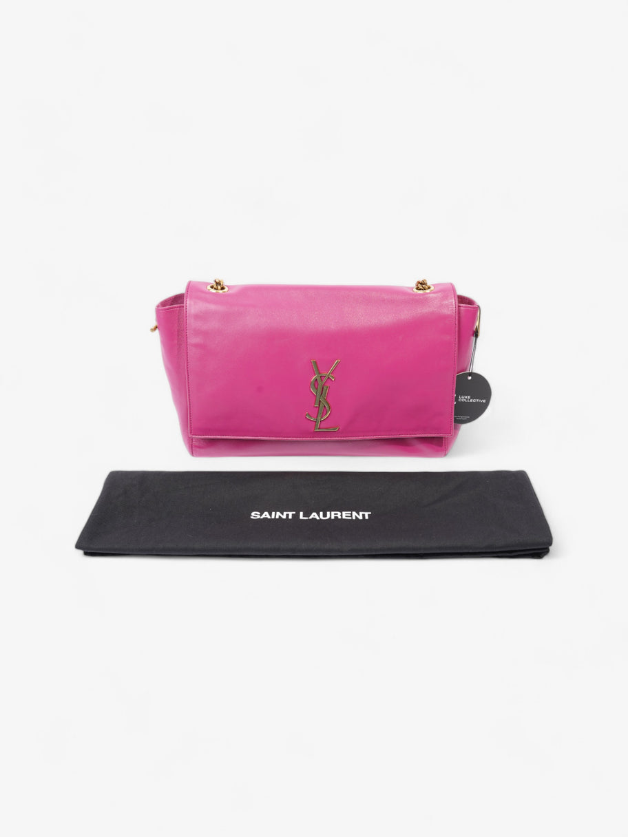 Saint Laurent Kate Reversible Hot Pink Leather Image 10