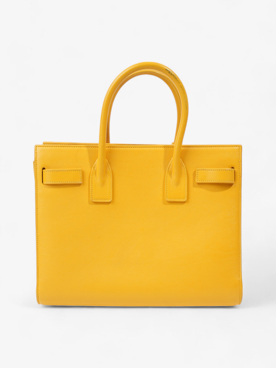 Saint Laurent Sac De Jour Yellow Leather Baby Image 4