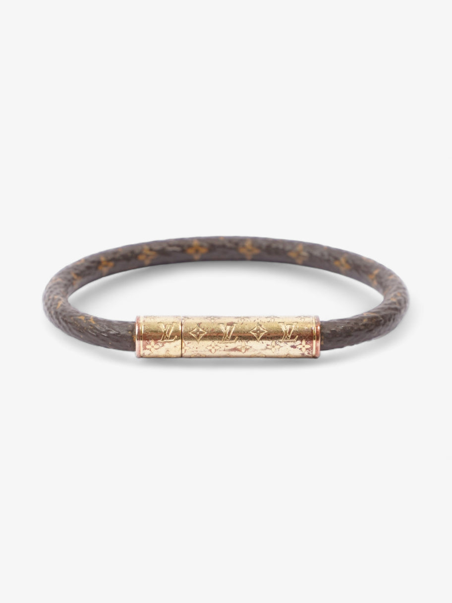 LV Confidential Bracelet Monogram / Gold Coated Canvas 19 Image 1