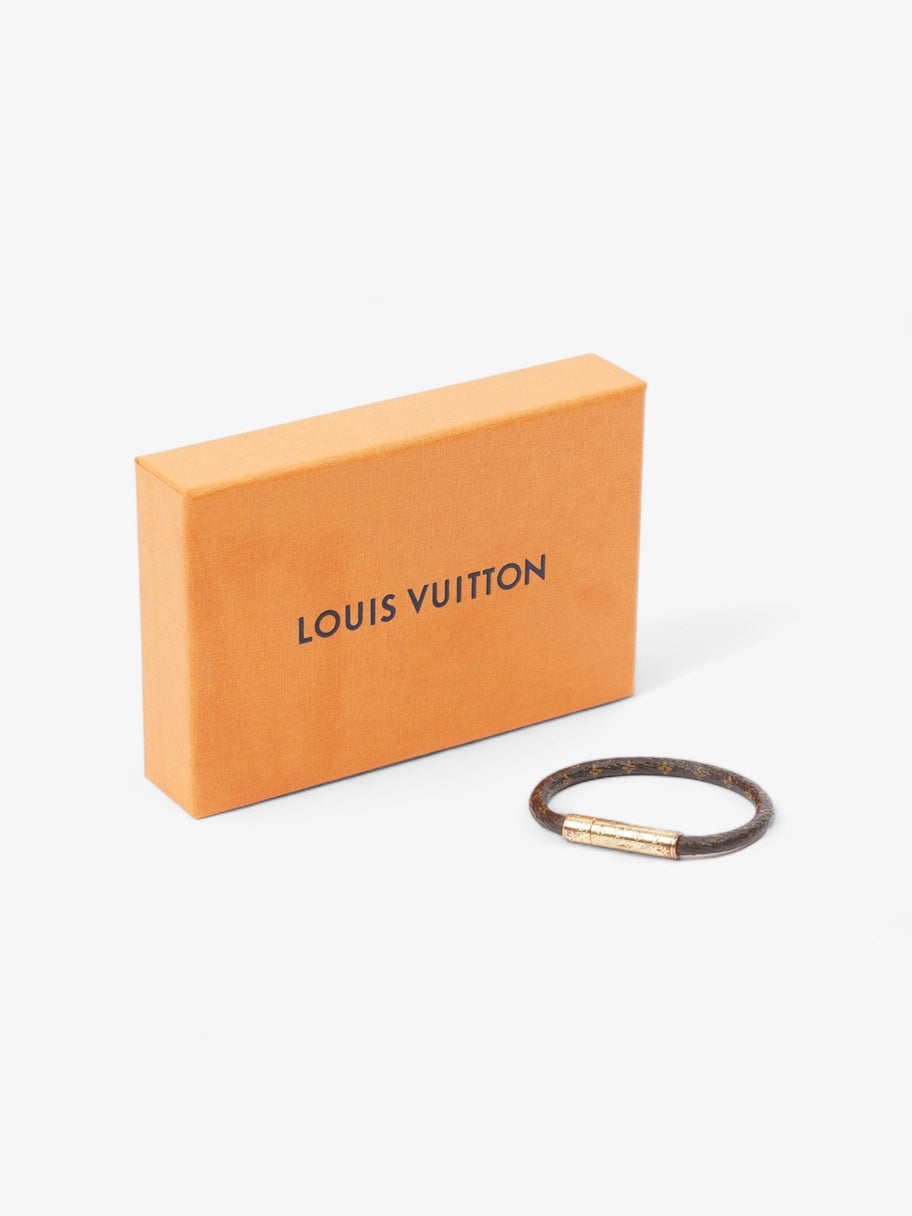 LV Confidential Bracelet Monogram / Gold Coated Canvas 19 Image 6