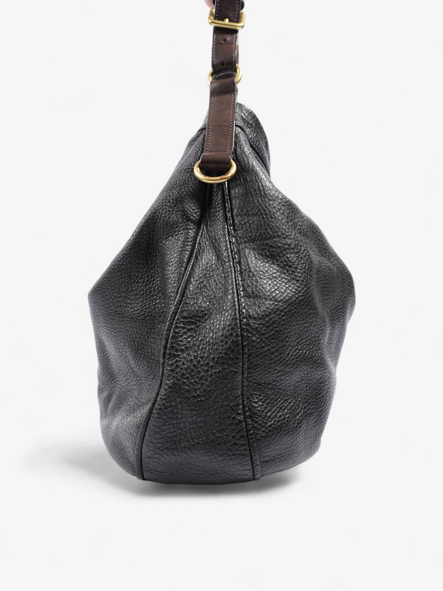 Mulberry Mitzy Hobo Black / Brown Leather Image 3