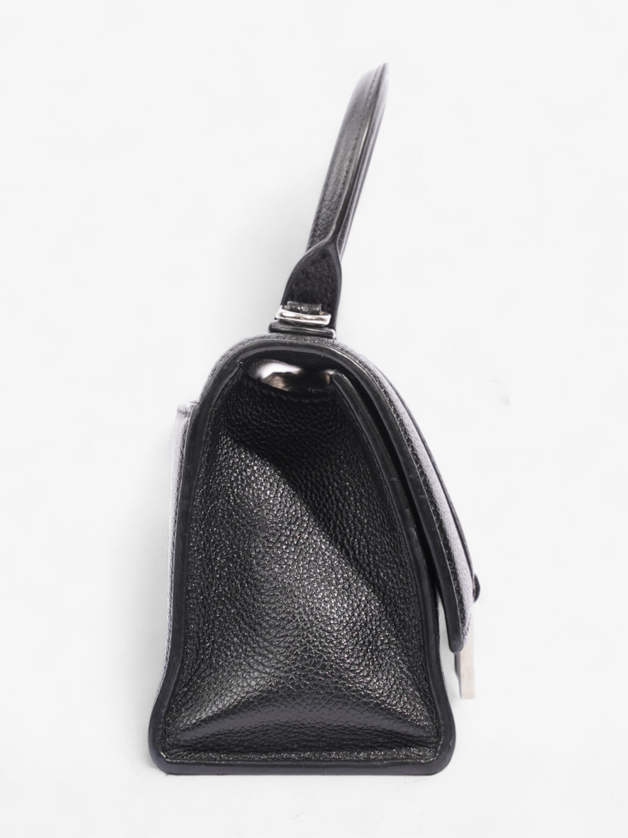 Balenciaga Hourglass Black Grained Leather XS Image 5