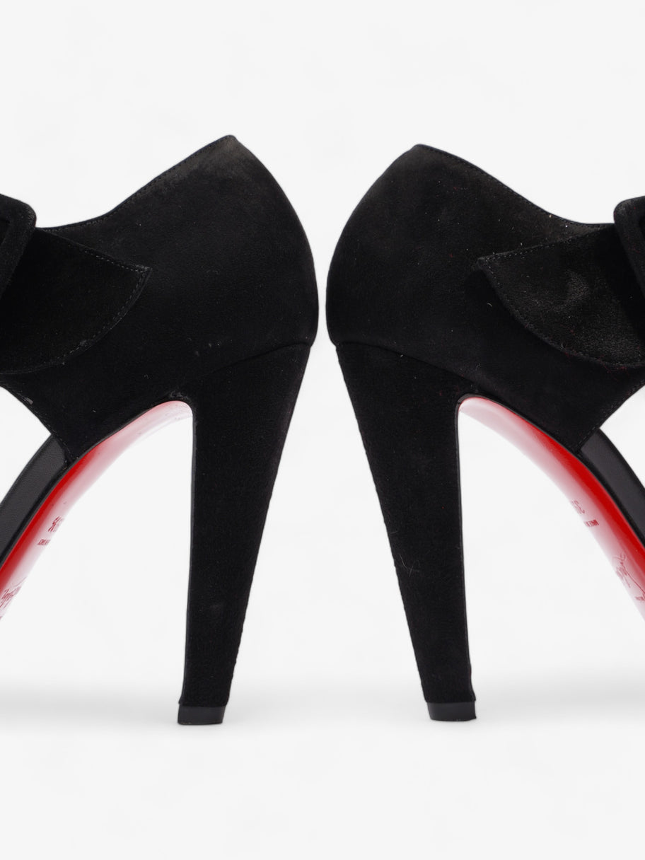 Christian Louboutin Buckle Sandal 110mm Black Suede EU 39.5 UK 6.5 Image 9