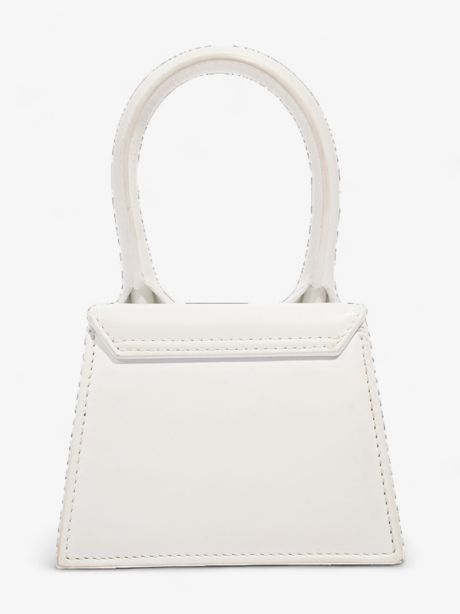 Jacquemus Le Chiquito  White Leather Image 4