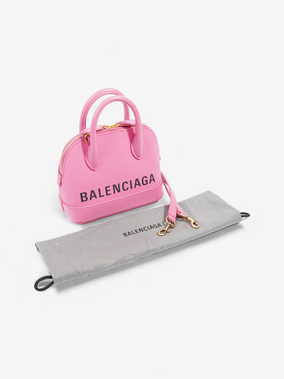 Balenciaga XXS Ville Pink Leather Image 9