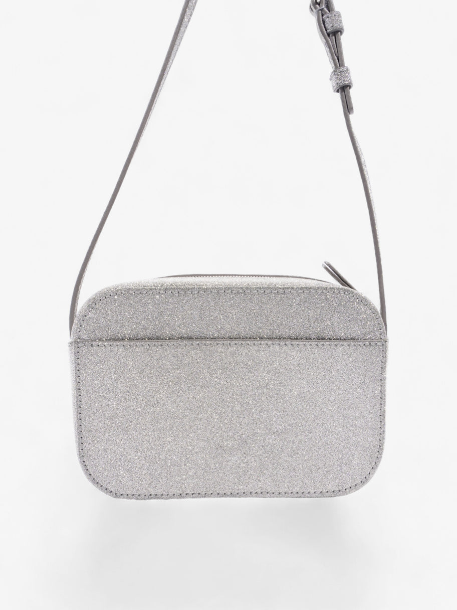 Balenciaga Everyday Camera Bag Silver / Black Glitter XS Image 4