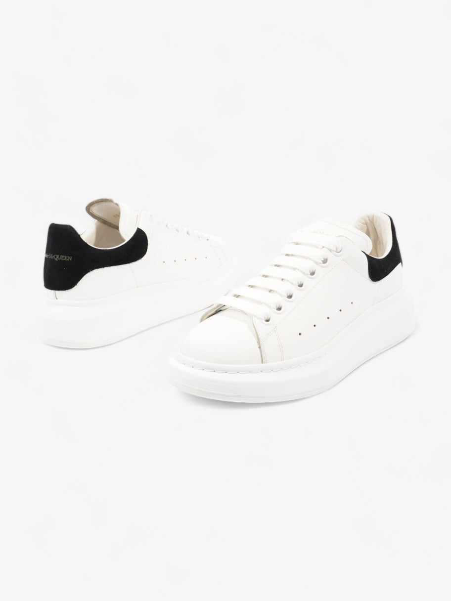 Oversized Sneakers White / Black Tab Leather EU 37.5 UK 4.5 Image 9