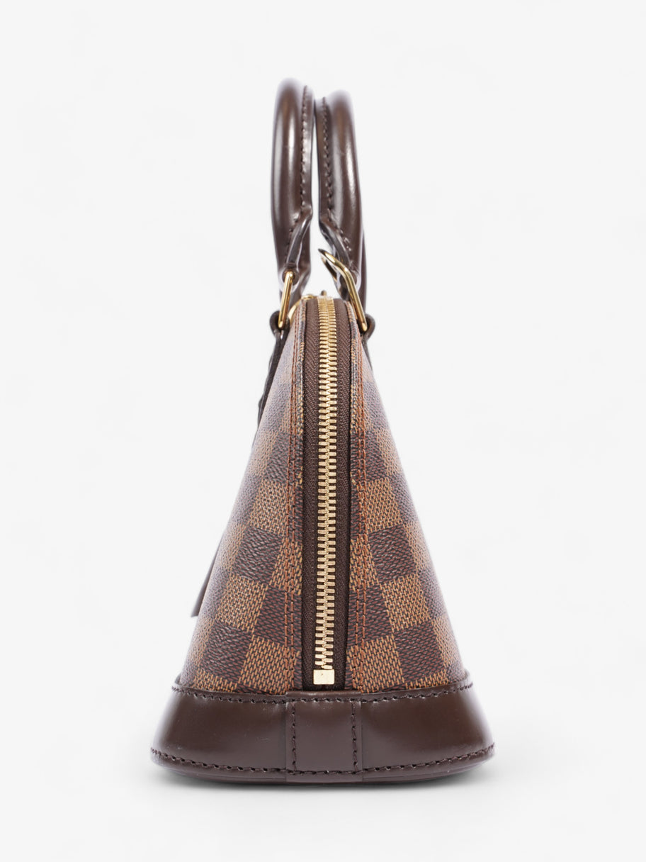 Louis Vuitton Alma Damier Ebene Coated Canvas BB Image 3