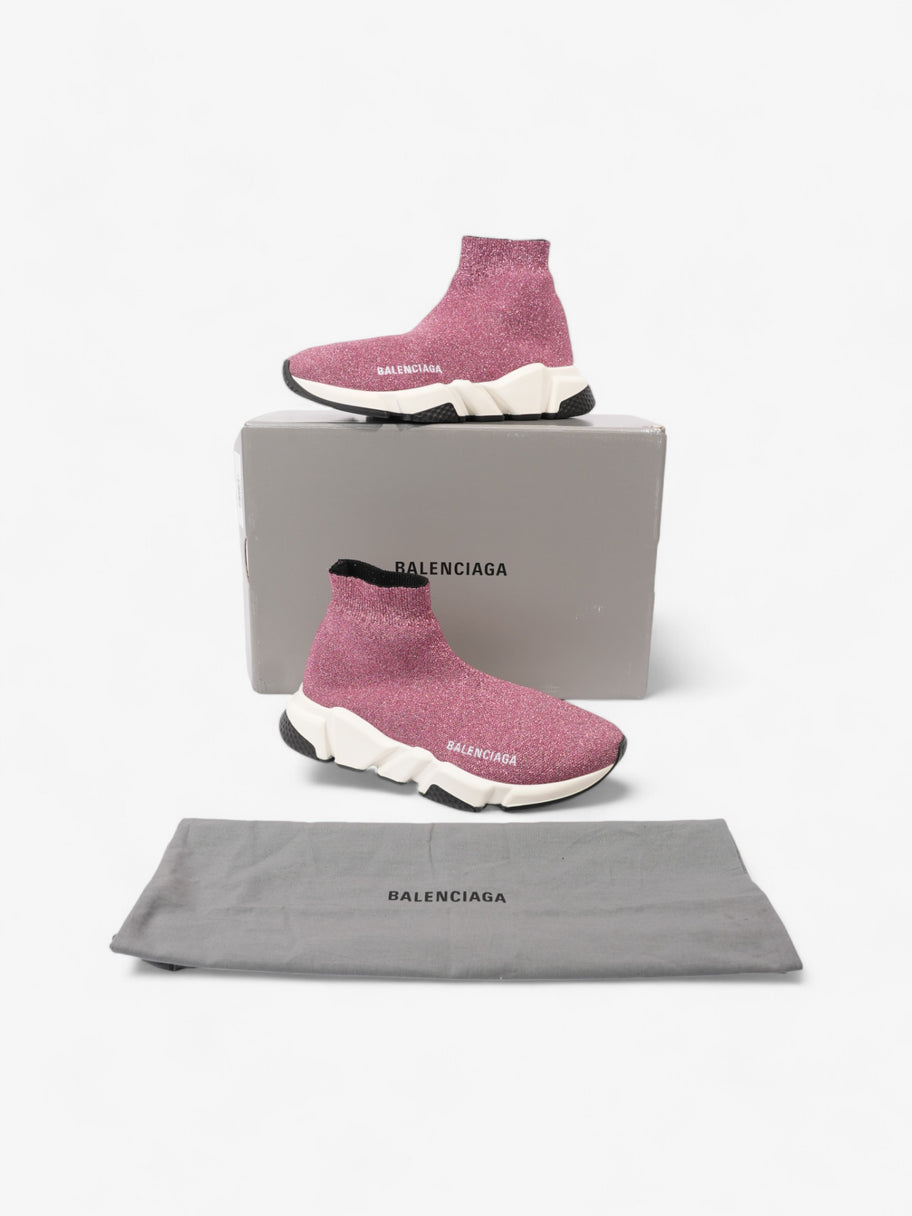 Balenciaga Speed Pink / White Cotton EU 37 UK 4 Image 10