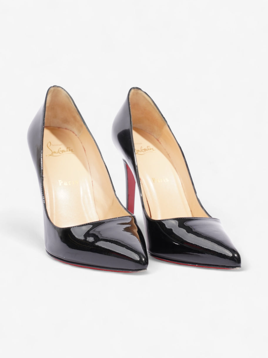 Christian Louboutin Pigalle 100mm Black Patent Leather EU 39 UK 6 Image 2