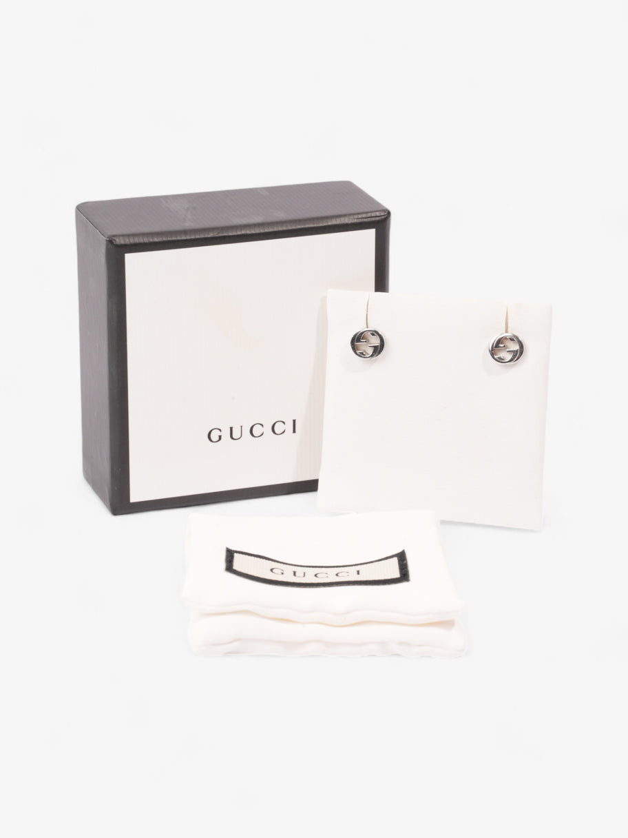 Gucci Interlocking G Earrings Silver Silver Sterling Image 5