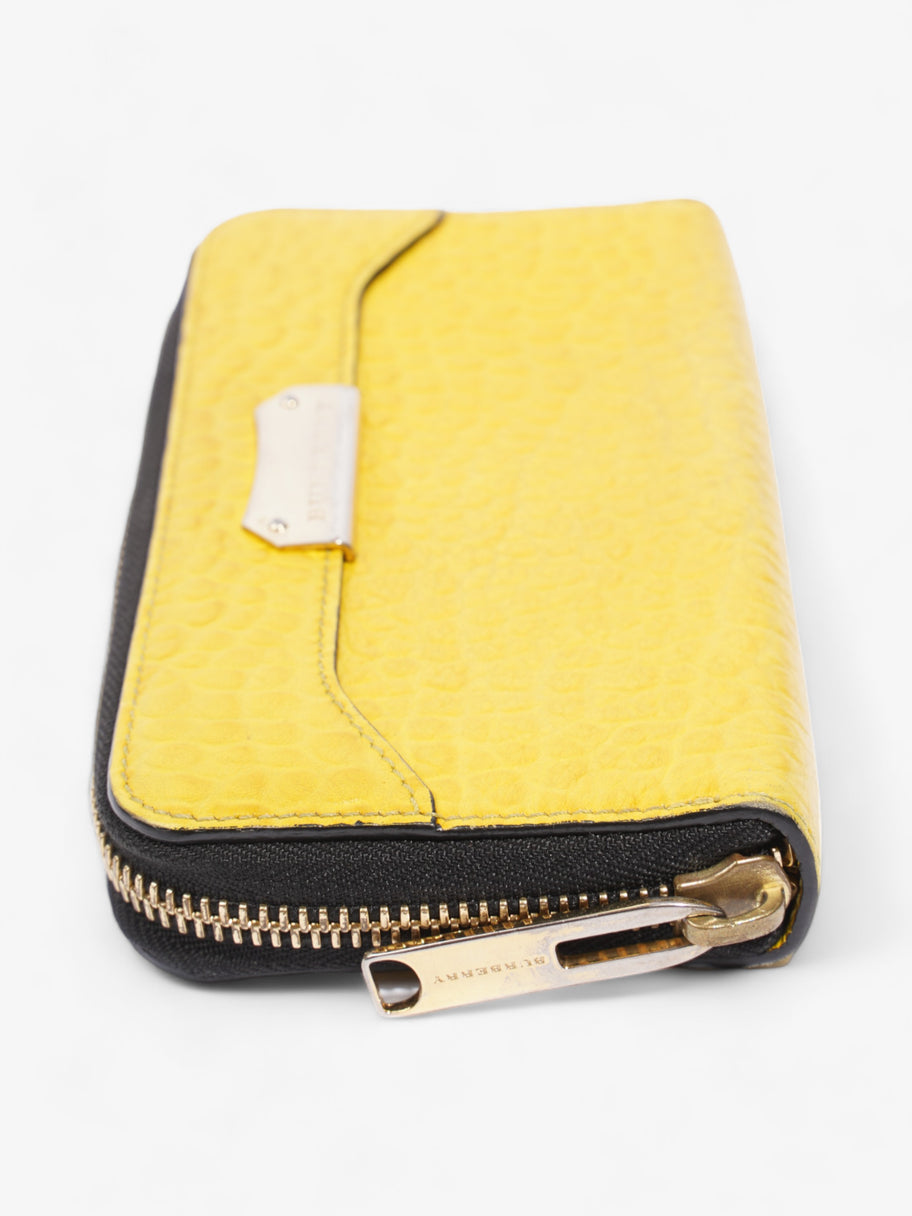 Burberry Heritage Penrose Wallet Yellow Leather Image 4