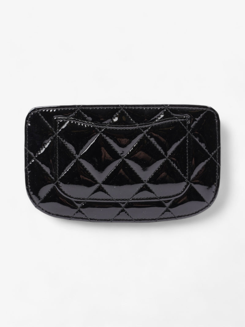  Chanel CC Card Holder Black Patent Leather