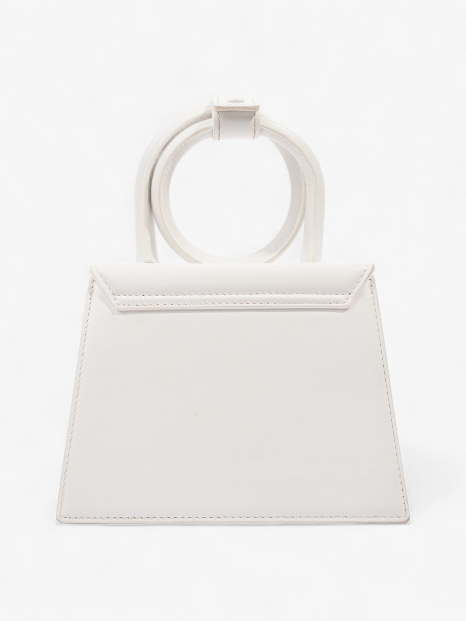 Jacquemus Le Chiquito Noeud White Leather Image 4