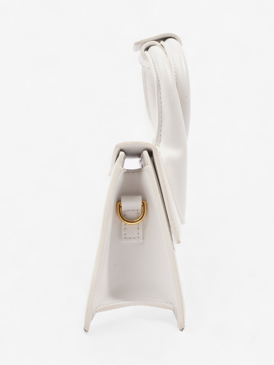 Jacquemus Le Chiquito Noeud White Leather Image 5