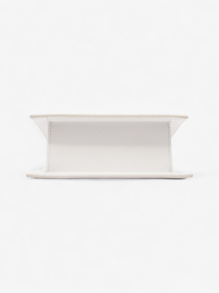 Jacquemus Le Chiquito Noeud White Leather Image 6