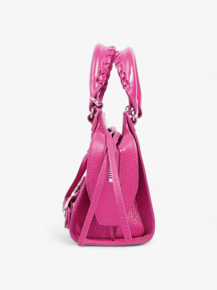 Balenciaga Neo Classic City Hot Pink Leather Mini Image 3