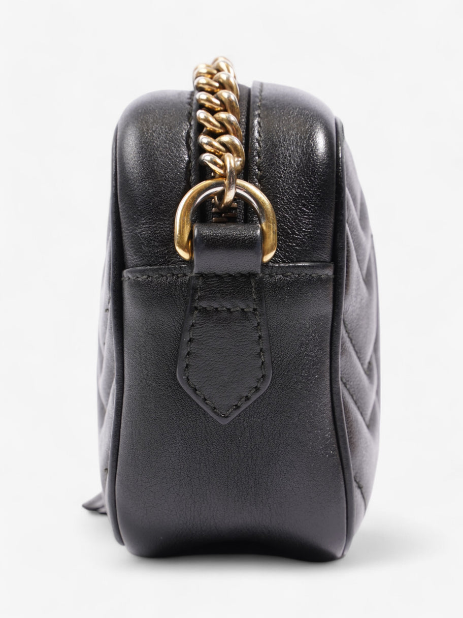 Gucci Marmont Black Matelasse Leather Mini Image 3