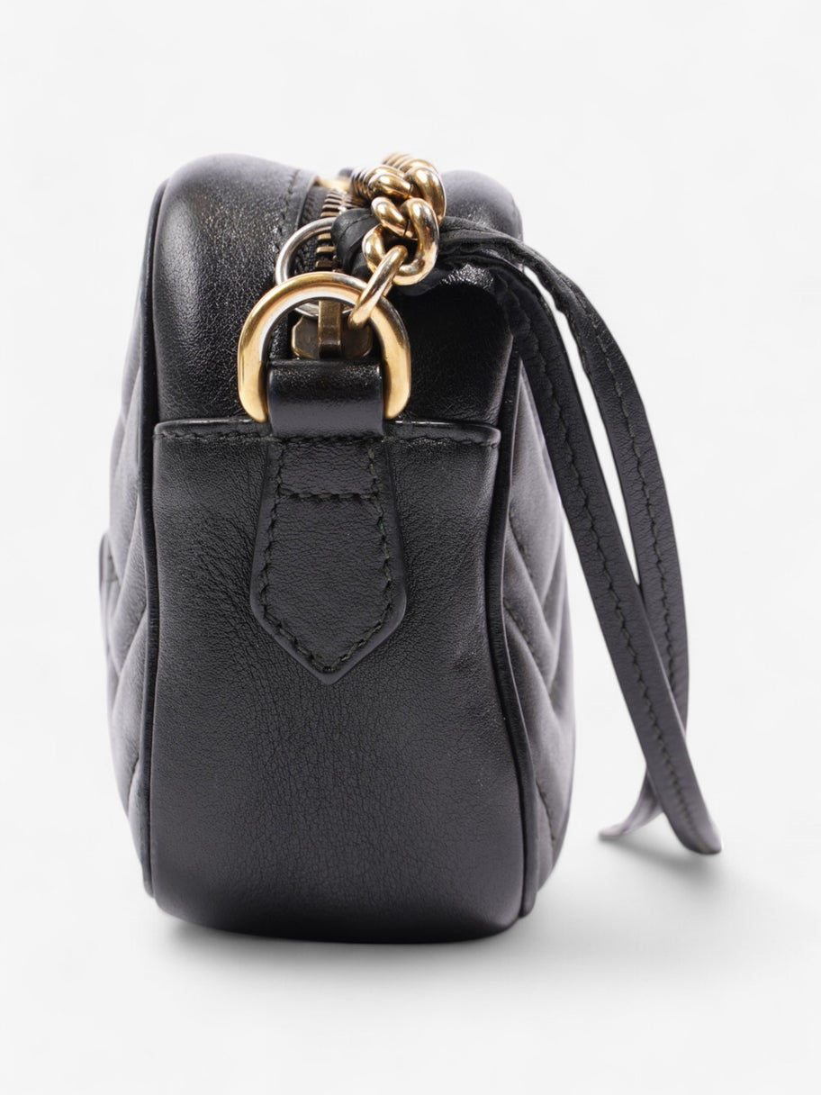 Gucci Marmont Black Matelasse Leather Mini Image 4