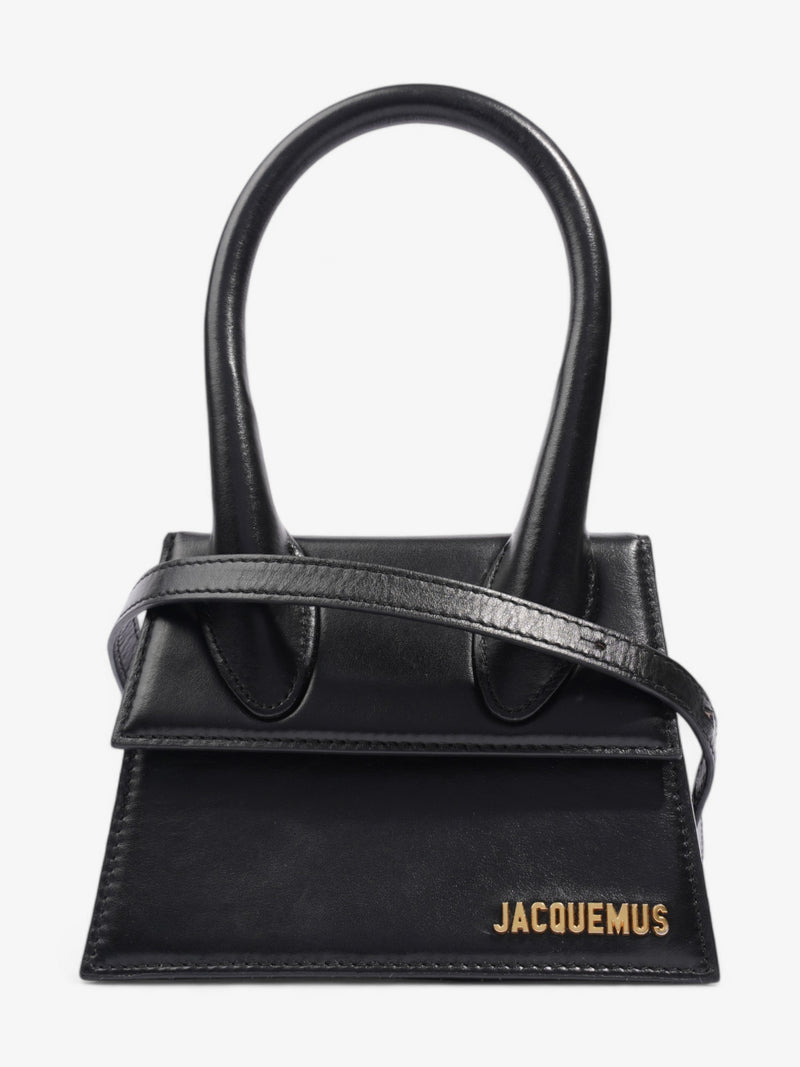  Jacquemus Le Chiquito Moyen Black Leather