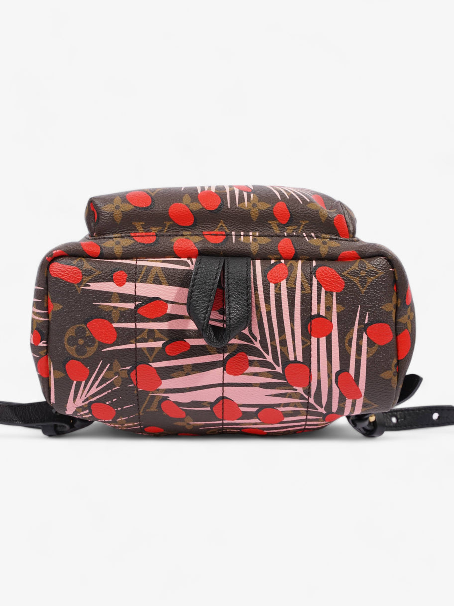 Louis Vuitton Jungle Dot Palm Springs Monogram / Red / Pink Coated Canvas Image 6