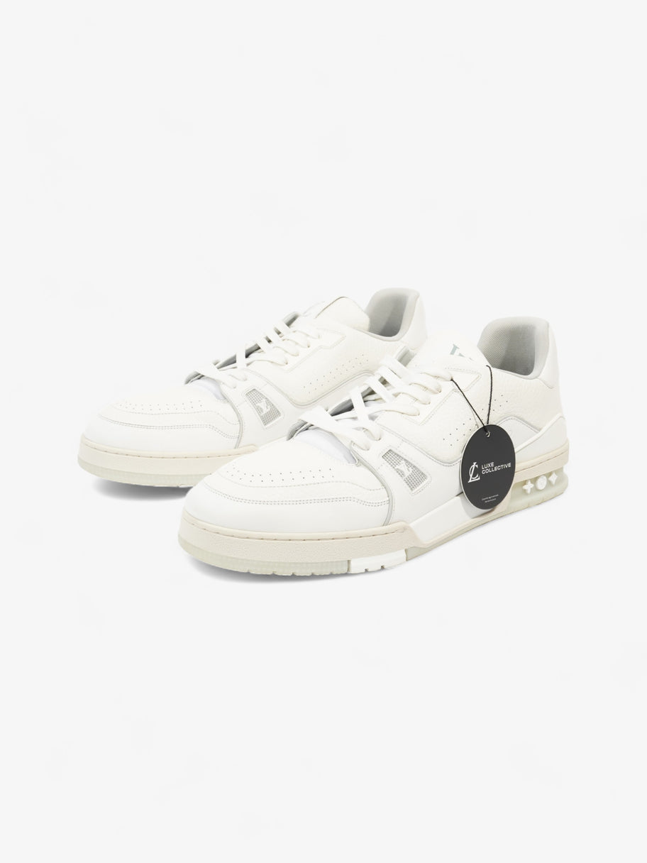 LV Trainer White Leather EU 46.5 UK 12 Image 10