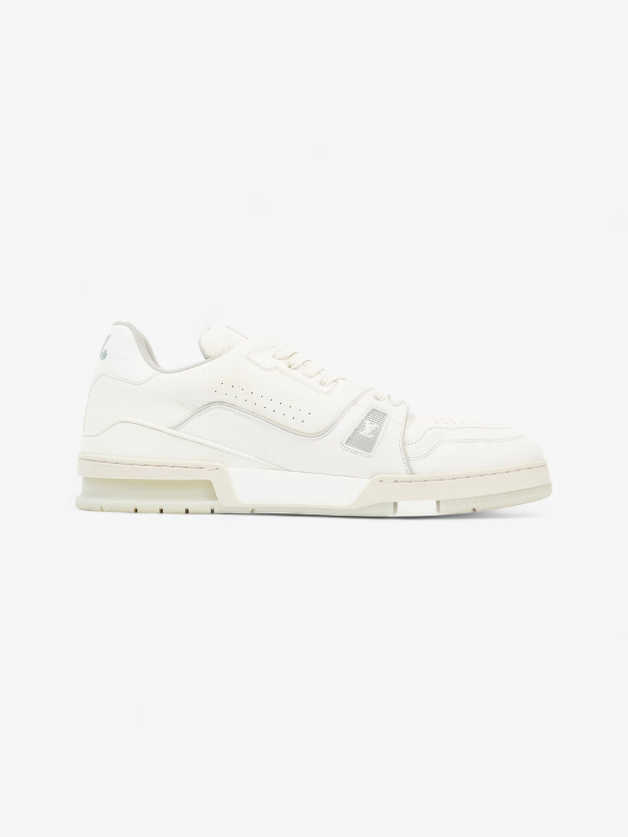 LV Trainer White Leather EU 46.5 UK 12 Image 4